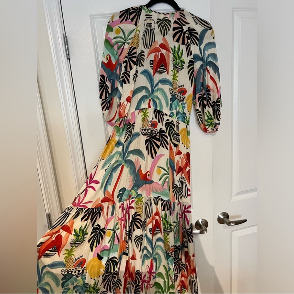 Farm Rio Tropical Print Maxi Dress - Picture 14 of 15